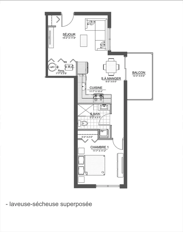 204 - 2665 Rue King Est - 204 - 2665 Rue King Est - lokatix rental apartment