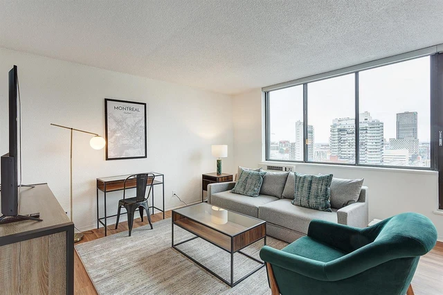 Furnished Bachelor - 350 Rue Prince Arthur Ouest, Montréal - Furnished Bachelor - 350 Rue Prince Arthur Ouest, Montréal - location appartement lokatix