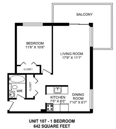 One and Two Bedroom Apartments, On-Site Management, 1B/1B - One and Two Bedroom Apartments, On-Site Management, 1B/1B - lokatix rental apartment