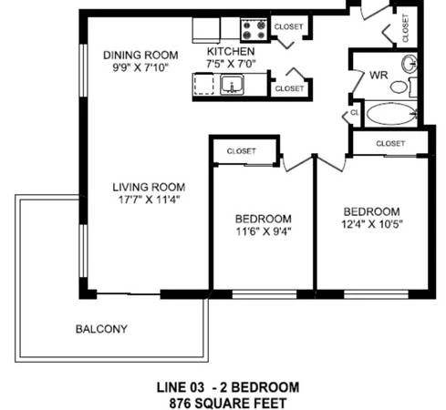 2BD 1BA, On-Site Management, Secure Entry - 2BD 1BA, On-Site Management, Secure Entry - lokatix rental apartment